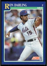 1991 Score #456 Ron Darling