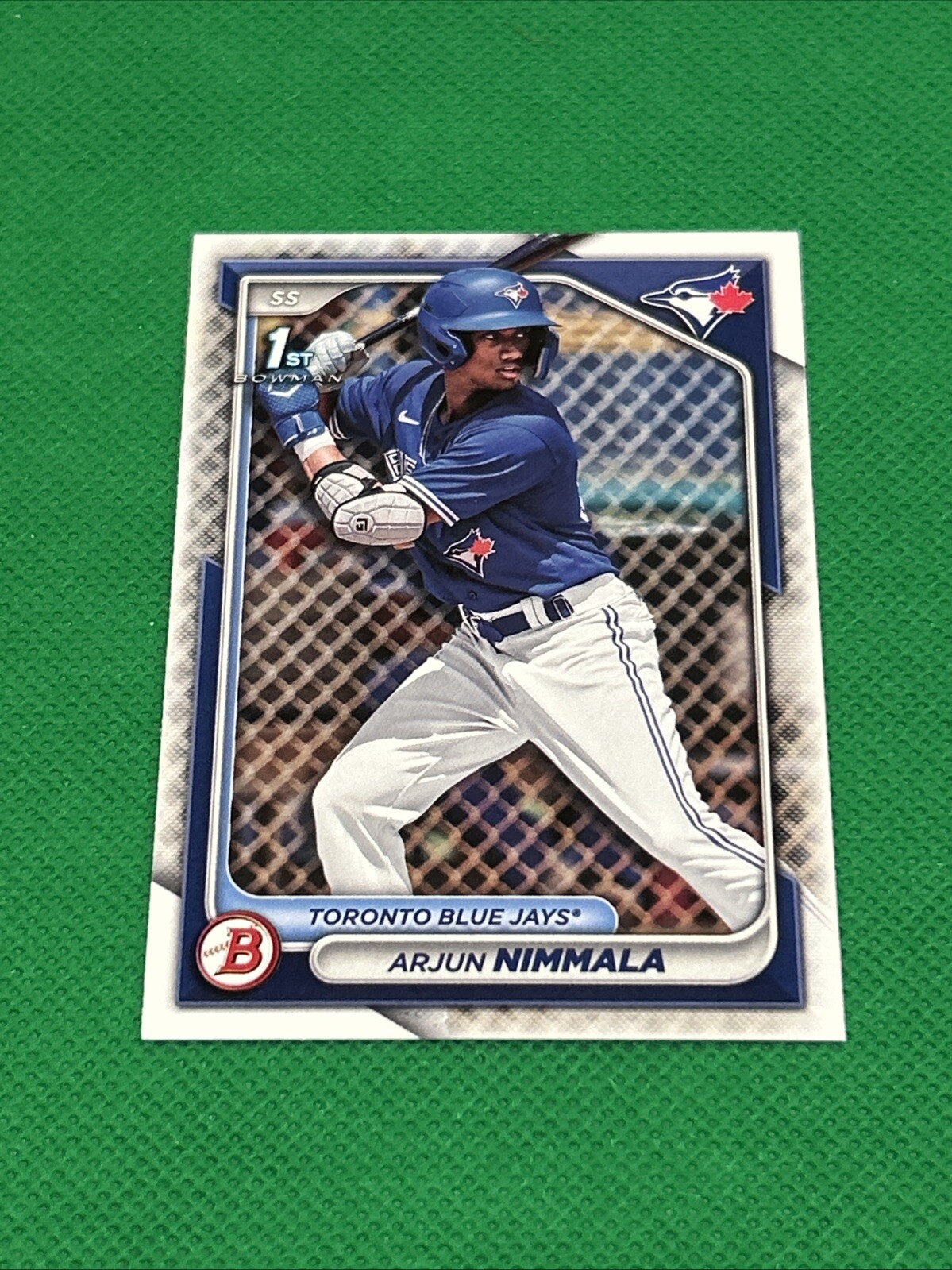 Arjun Nimmala Rookie 2024 Bowman Prospects Rc Card #bp-142