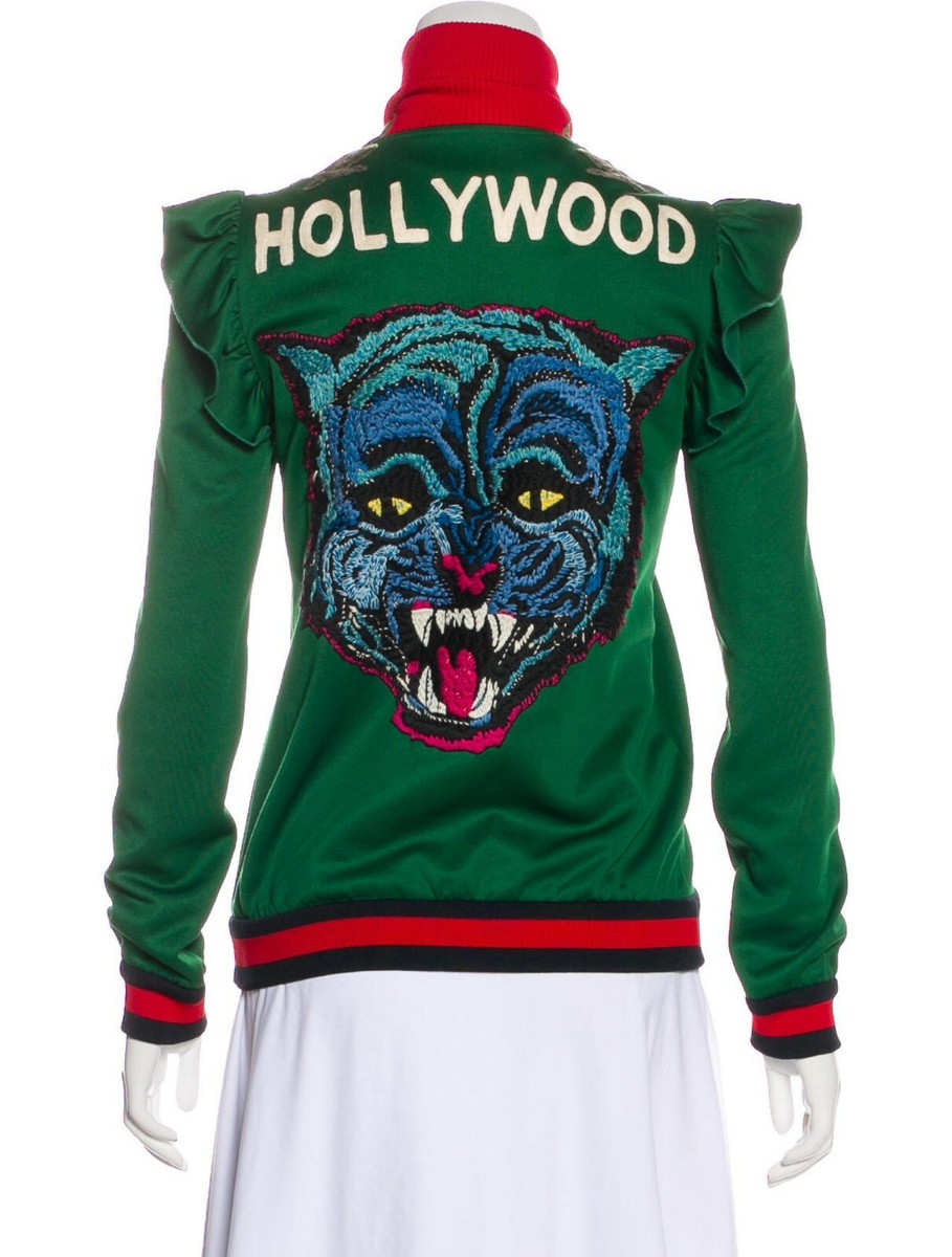 Gucci Embroidered Jacket with Tiger Hollywood - XS - $4400 | eBay