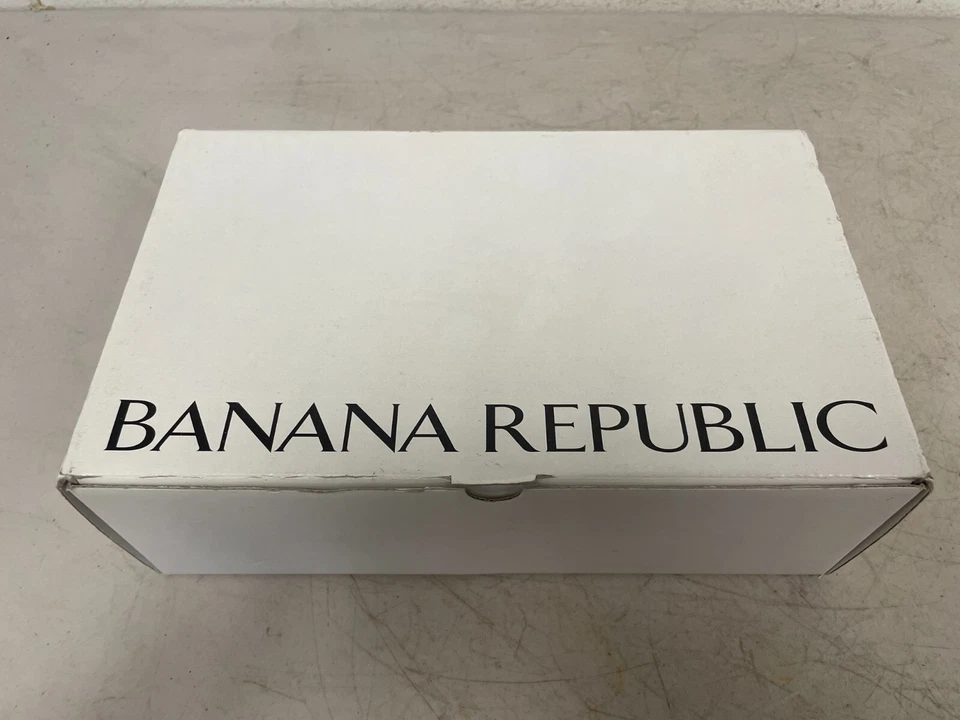 Banana Republic 真皮浅蓝色高跟鞋 8 意大利 — 第 2/4 张图片