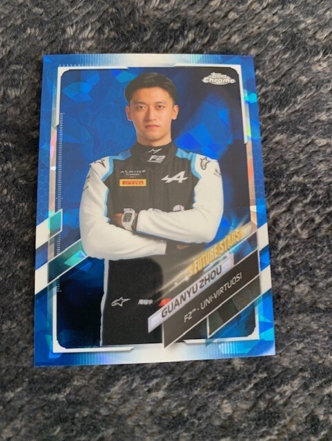 Z/X (ゼクス) topps f2 guanyu zhou Zhou Guanyu 2021 Topps Chrome