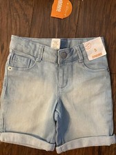 Gymboree Light Denim Stretchy Bermuda Shorts Size 5 NWT