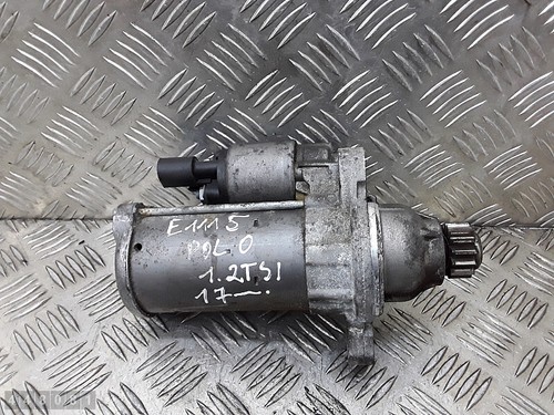 2017 VW POLO ANLASSER BENZIN 1200TSI 02M911024Q