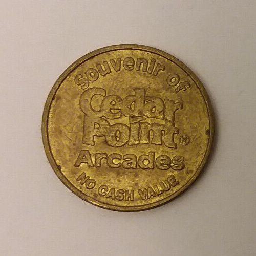 Cedar Point Sandusky, OH Arcade Game Token 22mm | eBay