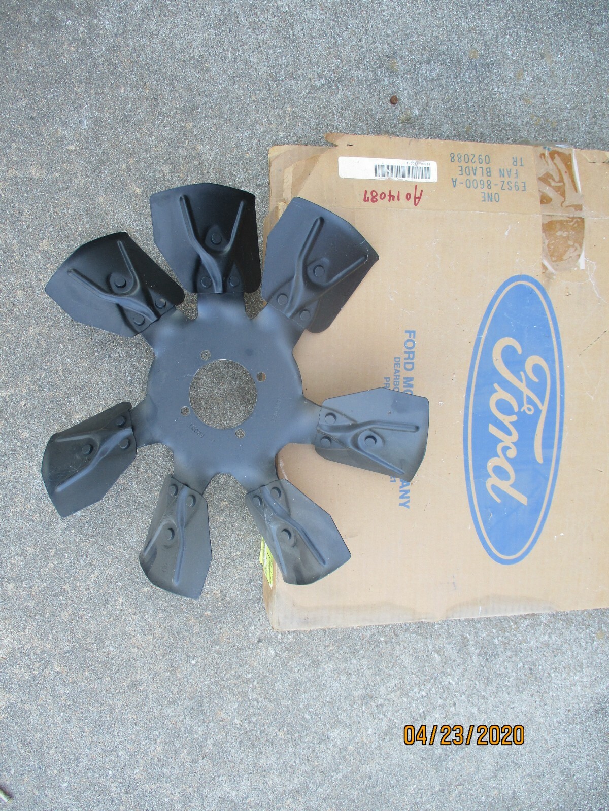 Ford Fan Blade 1989 1990 1991 Mercury/Cougar/Thunderbird Edición E9Sz