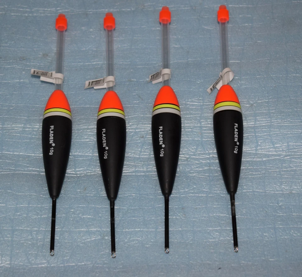 4x FLOTTEURS de nuit 10g  FLADEN pour Light stick / bâtonnet lumineux neuf  - Photo 1/1