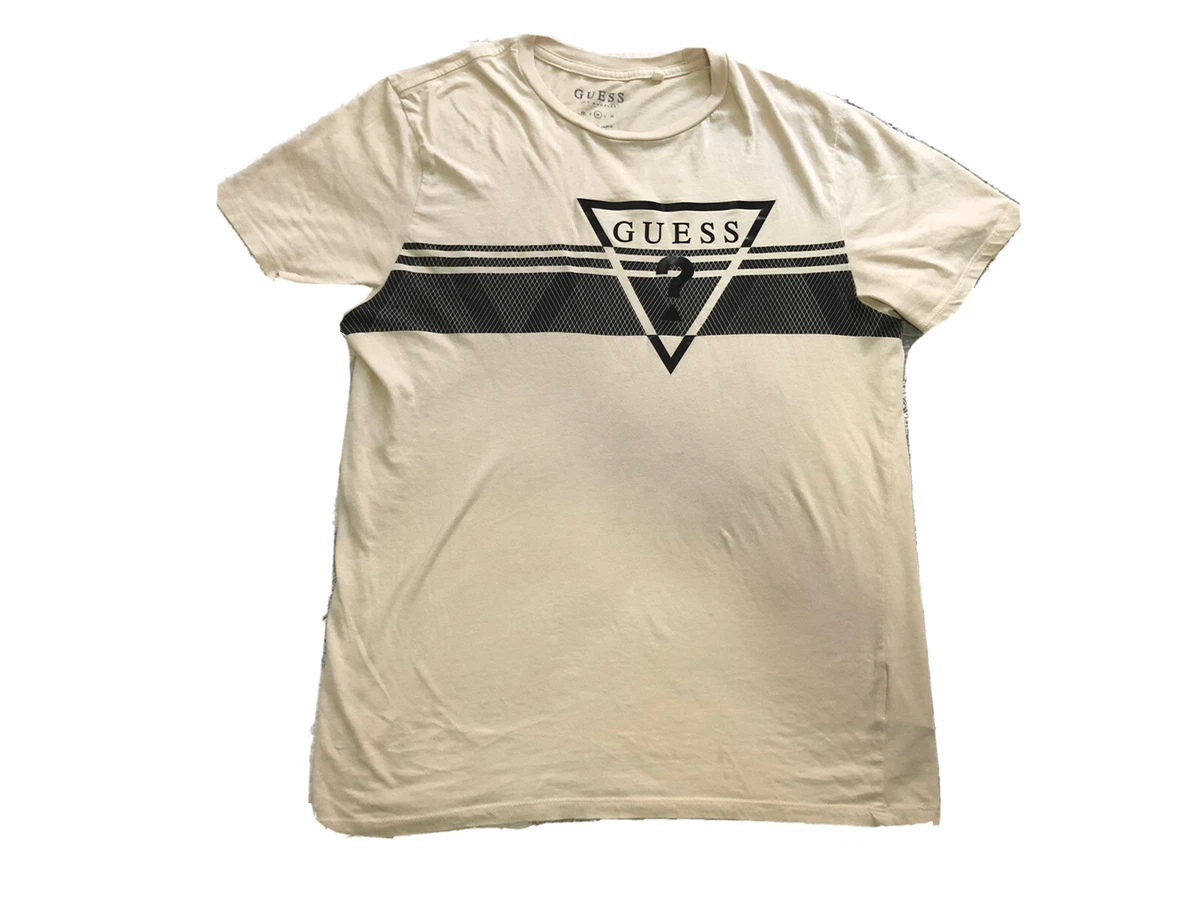 tan guess shirt