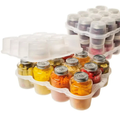 RARE NEW Genuine JarBox Protector for Canning Jars, Holds 12 Quart Canning Jars