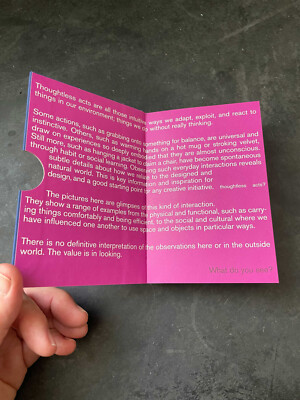 Thoughtless Acts?: Observations on Intuitive Design by Jane Fulton