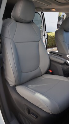 for TOYOTA SIENNA 2021-2025 IGGEE CUSTOM FIT S.LEATHER SEAT COVERS FOR 13 COLORS