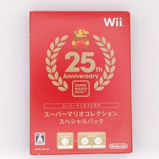 Super Mario Collection Special Pack 25th Anniversary 2010 Nintendo Wii Japanese