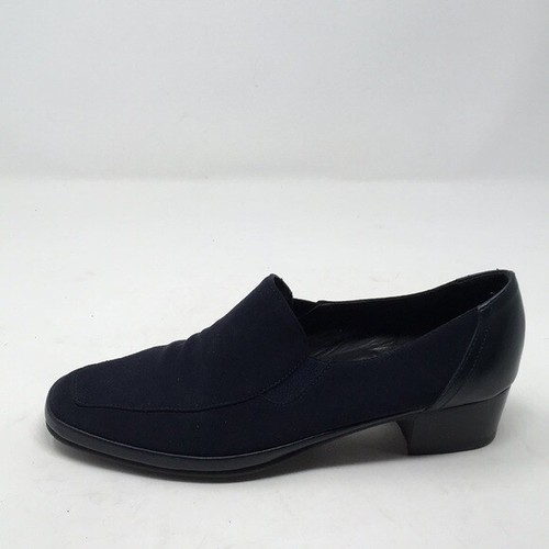 RANGONI BLUE SLIP ON HEELS 6.5 AAA