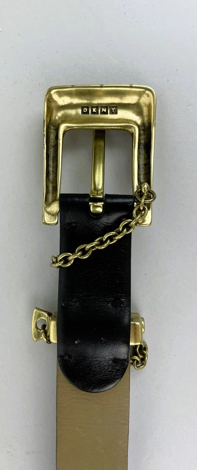 Cinto de corrente vintage anos 80 e 90 30"-34" cintura M, FEITO NA ITÁLIA - Imagem 4 de 4