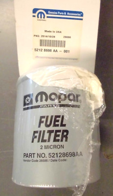Dieselfilter Kraftstofffilter Jeep Cherokee 2.5/2.8CRD 02-04 ORIGINAL 52128698AC