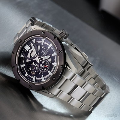 Orient Star Automatik Herrenuhr RE-AV0A01B00B Schwarz