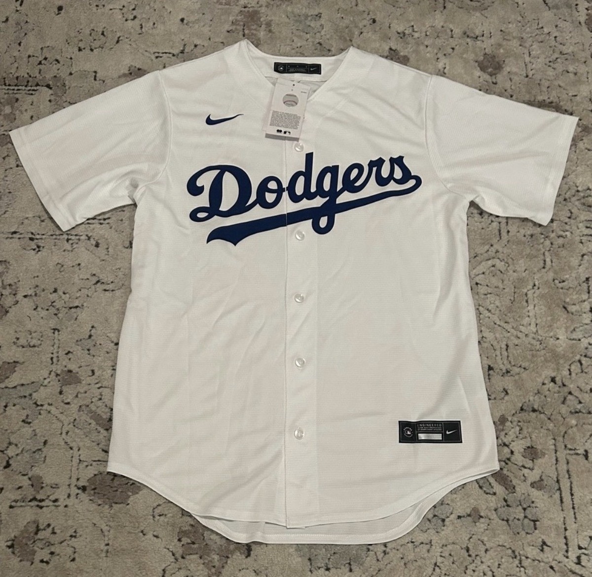 Nike Authentic Los Angeles Dodgers White Home MLB Baseball Jersey