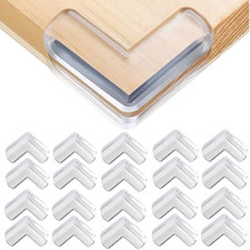 Safety Corner Protectors Guards, 20pcs Baby Proofing Safety Corner Clear Furnitu