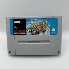 Super Mario Kart SNES Nintendo Cart Only UK PAL VGC Tested & Working