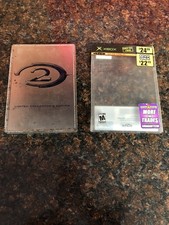 Halo 2 XBOX Limited Edition 2004 Steelbook Case  Collector's Disc LOOK 