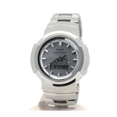 Casio G-Shock AMW-500D Solar Mens Watch 20ATM Waterproof SS Band From Japan