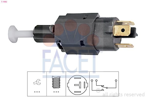 Fits FACET 7.1082 STOP LIGHT SWITCH ⭐UK Stock⭐ - Image 9