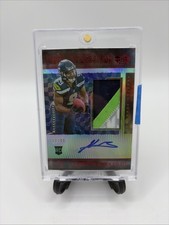 2022 Panini Illusions First Impressions Rookie Auto Patch Kenneth Walker III /99
