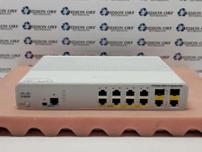CISCO Layer 2 Network Switch WS-C2960C-8PC-L Catalyst Series, Grade B, SKU 20973