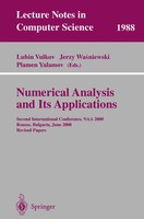 Numerical Analysis And Its Applications Lubin Vulkov (U. A.) Taschenbuch Xiv