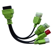 Motorbikes OBD Diagnostic Adapter Cable,4Pin 6Pin Male to OBD2 16Pin Female 4...