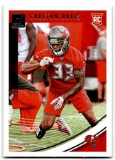 2018 Donruss Carlton Davis Rookie Tampa Bay Buccaneers #377