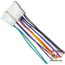Universal Radio Wiring Harness for Toyota Vehicles 1987-Up - 4 Speaker Plug