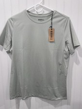 NOBULL Men s Medium Sage Green Minimal Athletic Training Tee NWT