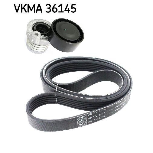 Keilrippenriemensatz FüR Dacia Lodgy JS 1.5 12 Bis 26 SKF 117504048R 0039935196-image