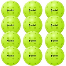 Outdoor Pickleballs - USAPA Approved Pickleball Balls, Seamless Roto-Molded D...