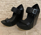 United Nude Apollo Hi Heels Size 38 7.5 Black Futuristic W/Box Bag — photo 3