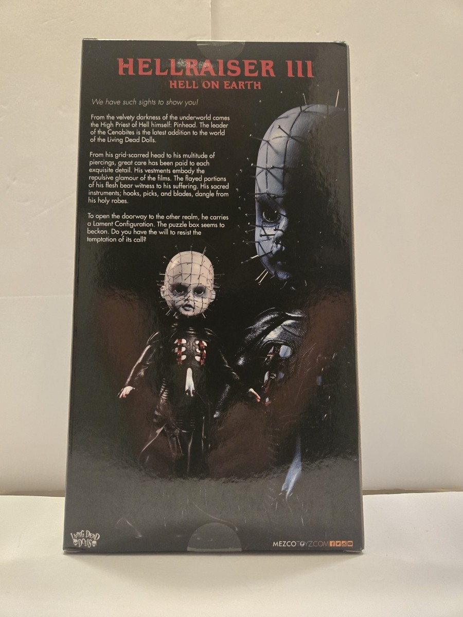 Living Dead Dolls Pinhead Hellraiser3 Glow In The Dark Variant 10