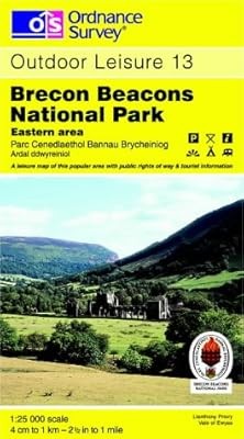 Brecon Beacons National Park: Eastern Area (Outdoor Leisure Maps), Ordnance Surv