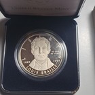 2009 US Mint Louis Braille Bicentennial Proof Silver Dollar OGP W/ Box & COA — photo 8