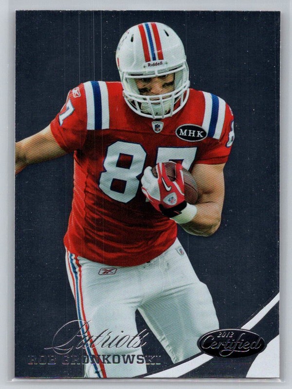 2012 Panini Certified #2 Rob Gronkowski