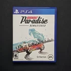 Playstation 4 Burnout Paradise Remastered 2018 Complete In Box