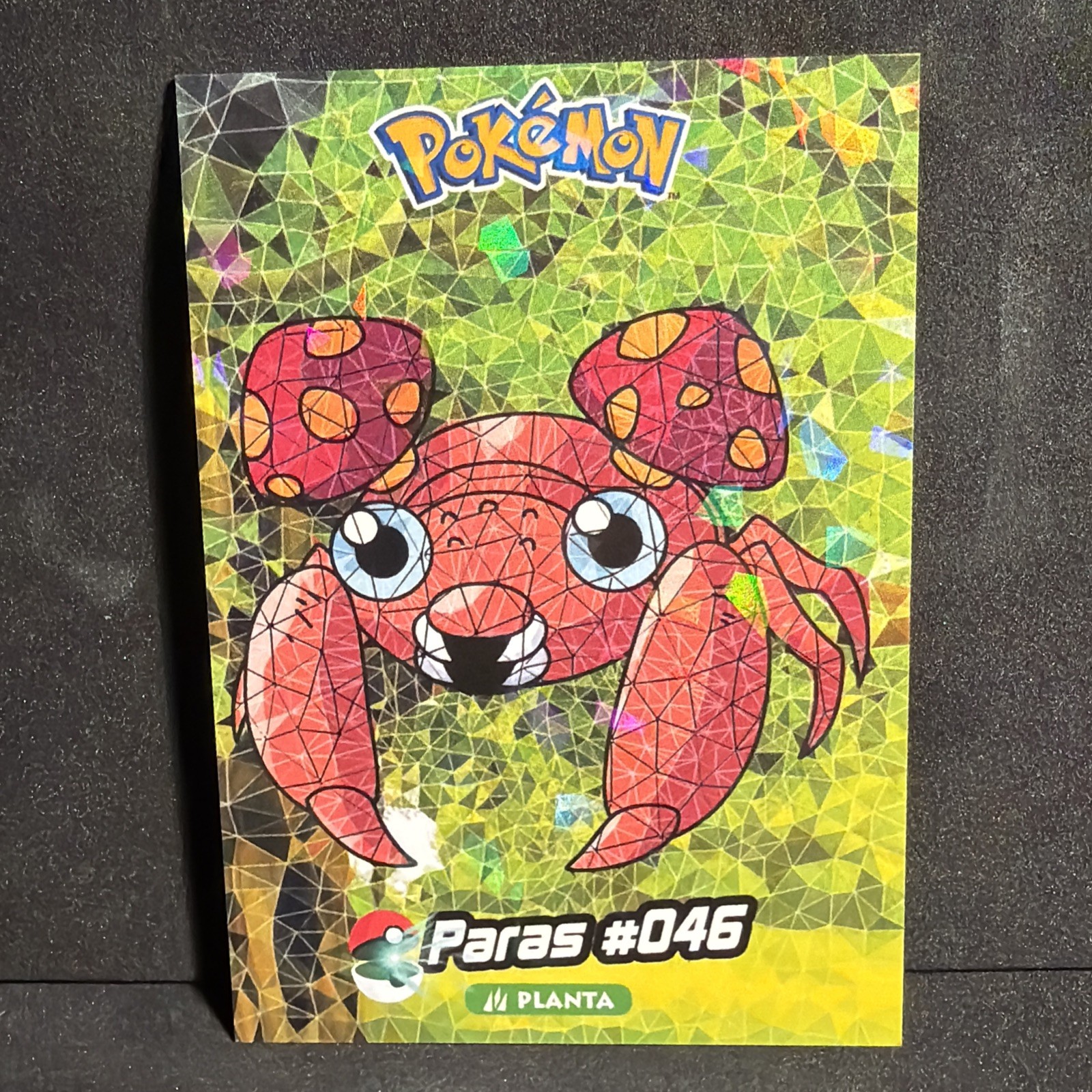 Paras #46 - Cracked Ice Holo - Crystal Collection 2024 - Pokemon Card