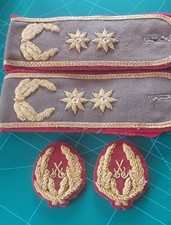 Romanian ranks set and collar tabs
