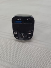 1042 Bluetooth 5.0 Car Wireless FM Transmitter Adaptor 2 USB Ports Charger