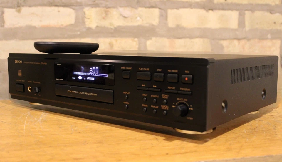Denon CDR-1000 CD Recorder w/remote SERVICED Fully Functional   - Image 2 of 4