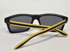 New Balance Black Yellow Sport Striped Racing Stripes Designer Sunglasses  — photo 4