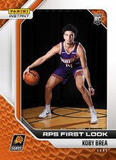 Koby Brea 2025 Panini Instant NBA RPS First Look #22 RC - Qty