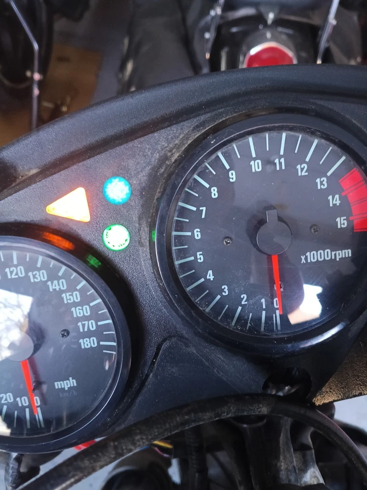 Honda cbr600 F4 cbr 600 1999-2000 velocímetro medidores tablero Foto 3 de 4