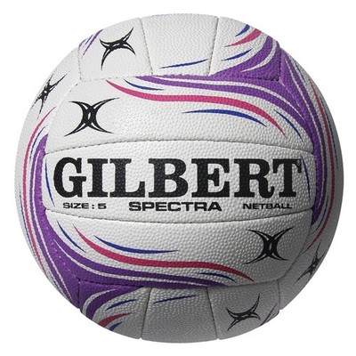 Gilbert Spectra Match Netzball weiß/lila - kostenloser Versand