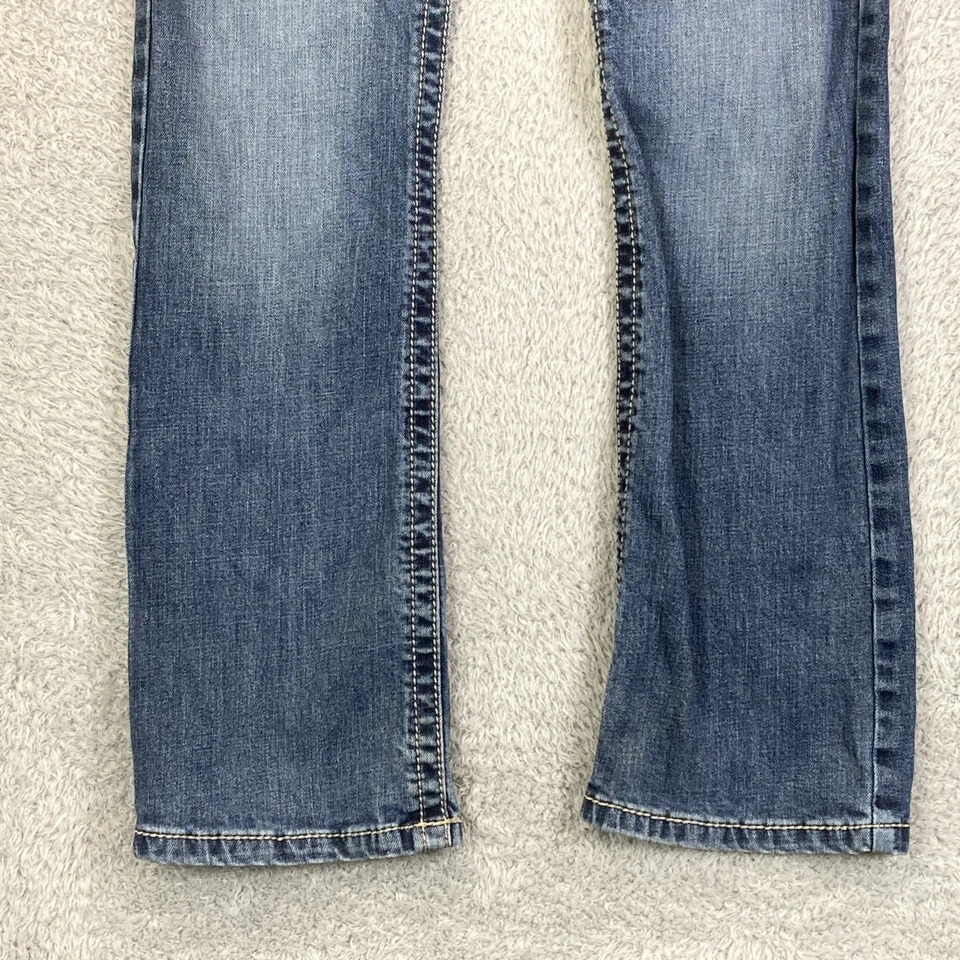 Jeans Wrangler 20X Niños 14 Azul Calce Regular Cintura Ajustable Denim Vaquero Juvenil Foto 2 de 4