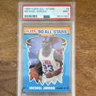 1990-91 Fleer All-Stars Michael Jordan #5 PSA 9 Basketball Card